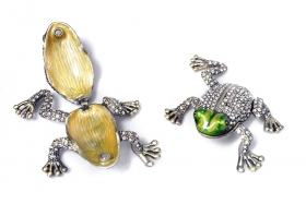 Cutie Bijuterii Singing- KLX14-R020B.1  Jewelry box - Frog