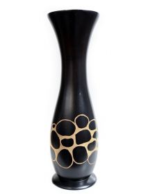 Vaze ceramica, lemn si sticla Vaza Thai din lemn - T16-TV2-18