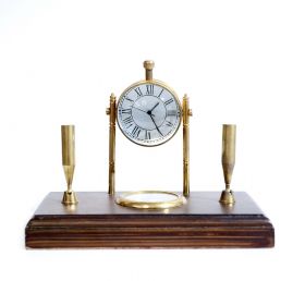 Ceas Village Clockworks 89cm - GPT15-C1-4 Ceas cu suport pentru pix si busola