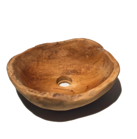 Lavoar din ceramica - T16-J008ALAV Handmade wooden sink -LAV18-50