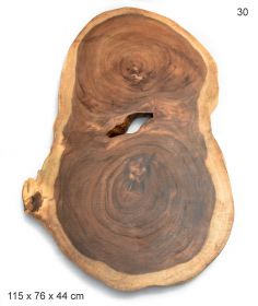 Masuta MALNI imbracata in piele  Masa de cafea din lemn masiv no.30