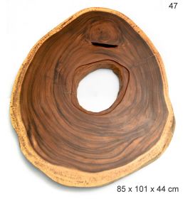 Masuta din lemn si metal  Solid wood coffee table no.47