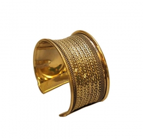Indian brass Bracelet - GPT15-BRAT1A-2 Indian brass Bracelet - GPT15-BRAT1A-1