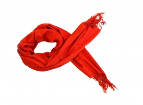 Esarfa bumbac, uni, 180cm - BZ-15-3 Indian cotton scarf, 180cm - BZ-15-3